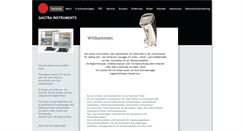 Desktop Screenshot of gastra.de